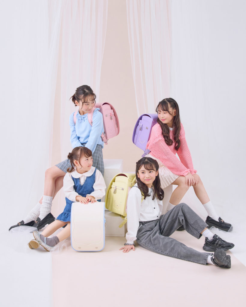ランドセル カタログ撮影 かわいい